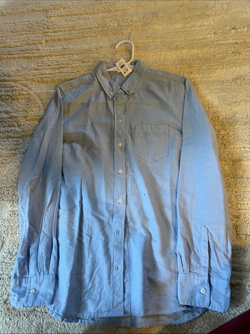 GAP Light Blue Women's Button-Down Shirt